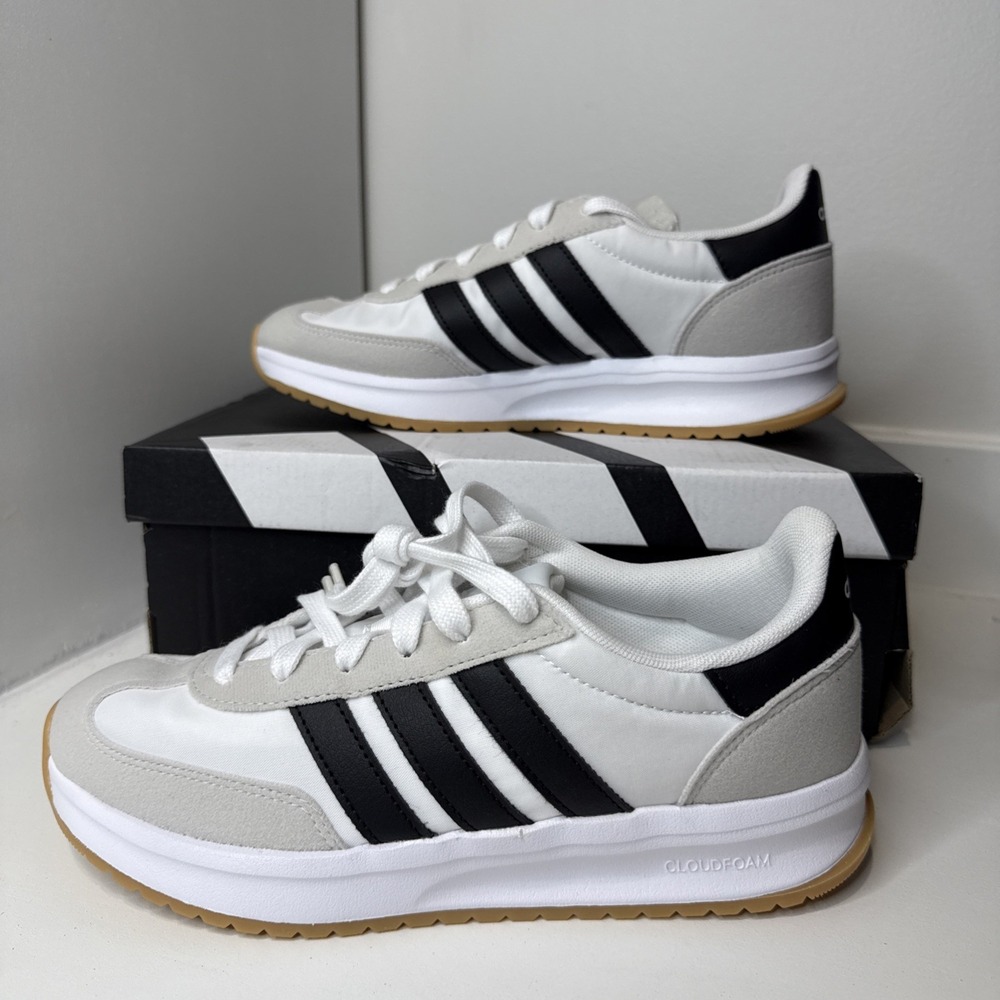 Unisex Kids 6 adidas Run 70's 2.0 tan / black